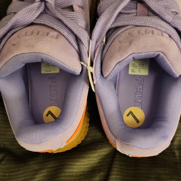 FentyxPuma Beauty Size 7 Lilac Sneakers - Picture 5 of 6